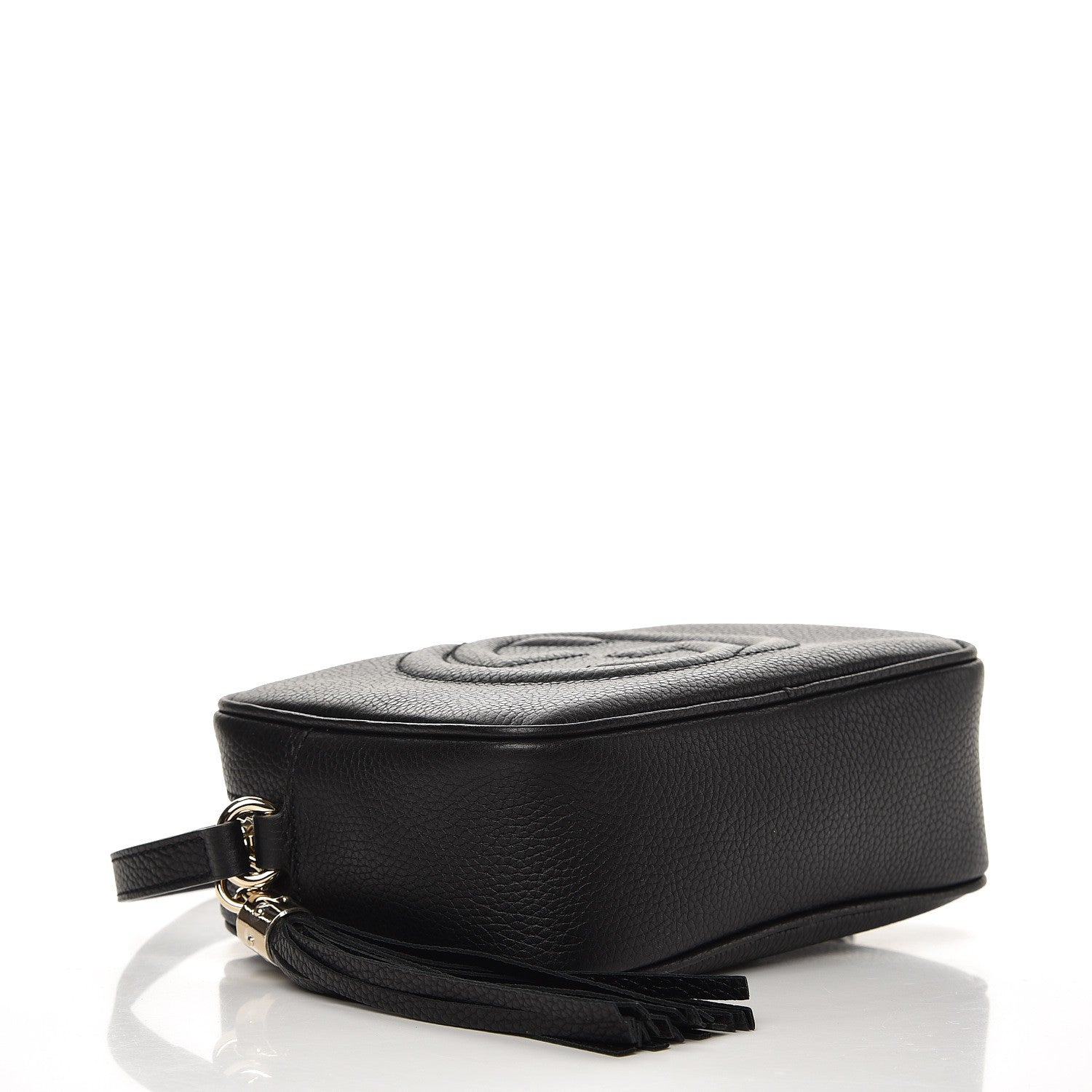 Gucci Pebbled Calfskin Small Soho Disco Bag Black 4 of 7