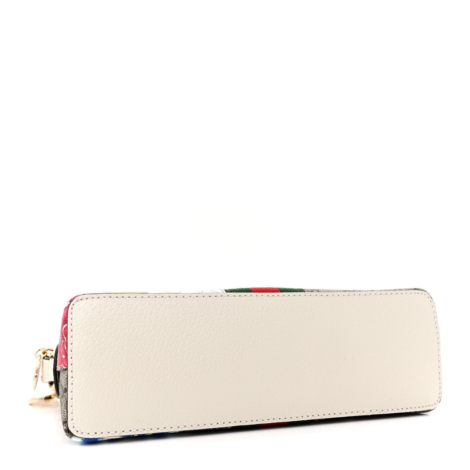 Gucci GG Supreme Monogram Flora Web GG Small Ophidia Dome Shoulder Bag White 4 of 11
