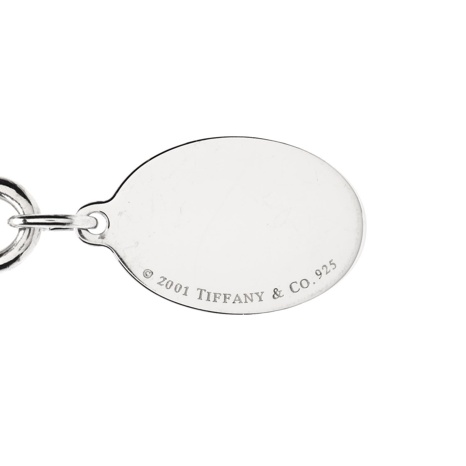 Tiffany Sterling Silver Enamel American Flag Charm Bracelet 3 of 3