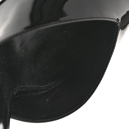 Saint Laurent Patent Opyum D'Orsay Pumps 40.5 Black 9 of 10