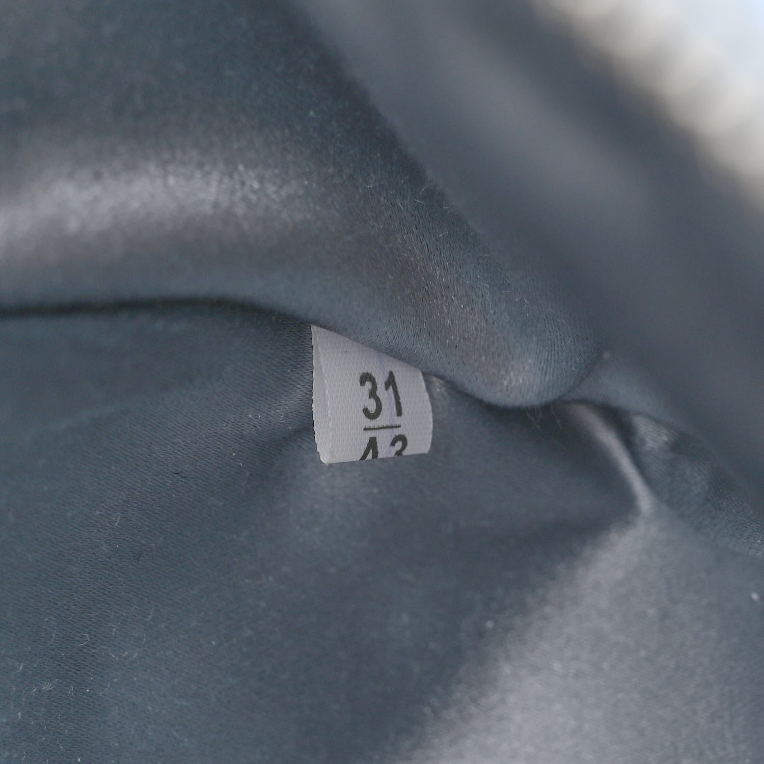 Prada Satin Crystal Triangle Pouch Celeste 7 of 11