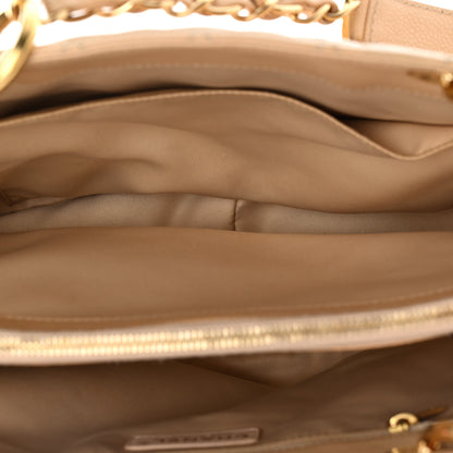 Chanel Caviar Quilted Grand Shopping Tote GST Beige 5 of 13