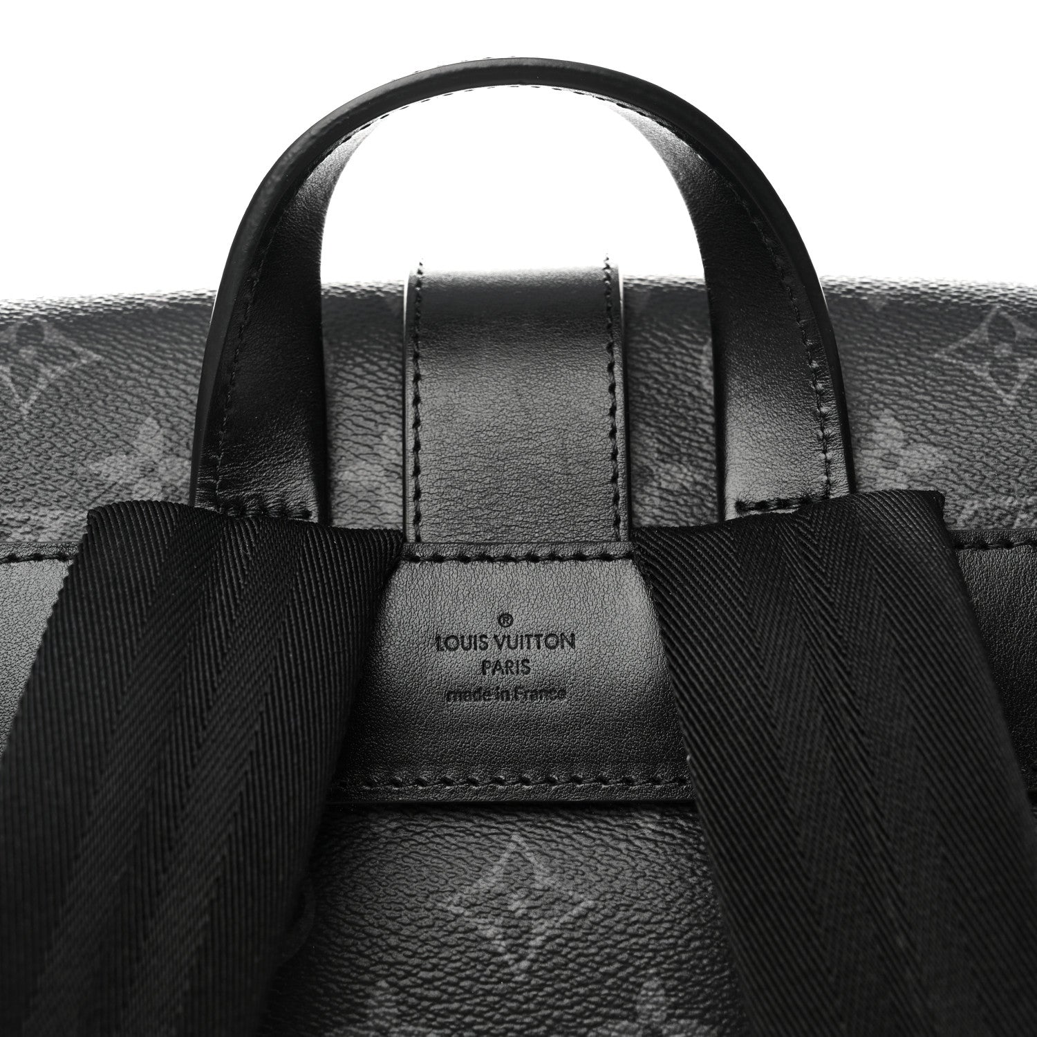 Louis Vuitton Monogram Eclipse Saumur Backpack 6 of 9