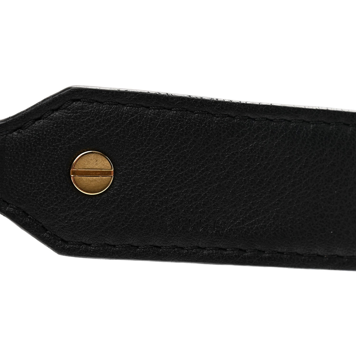 Louis Vuitton Reverse Monogram Bandouliere Shoulder Strap XL Black 4 of 5