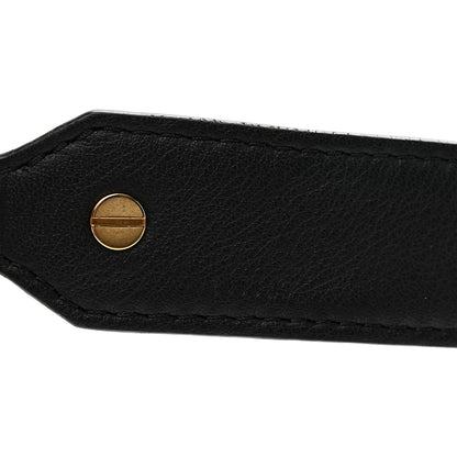 Louis Vuitton Reverse Monogram Bandouliere Shoulder Strap XL Black 4 of 5