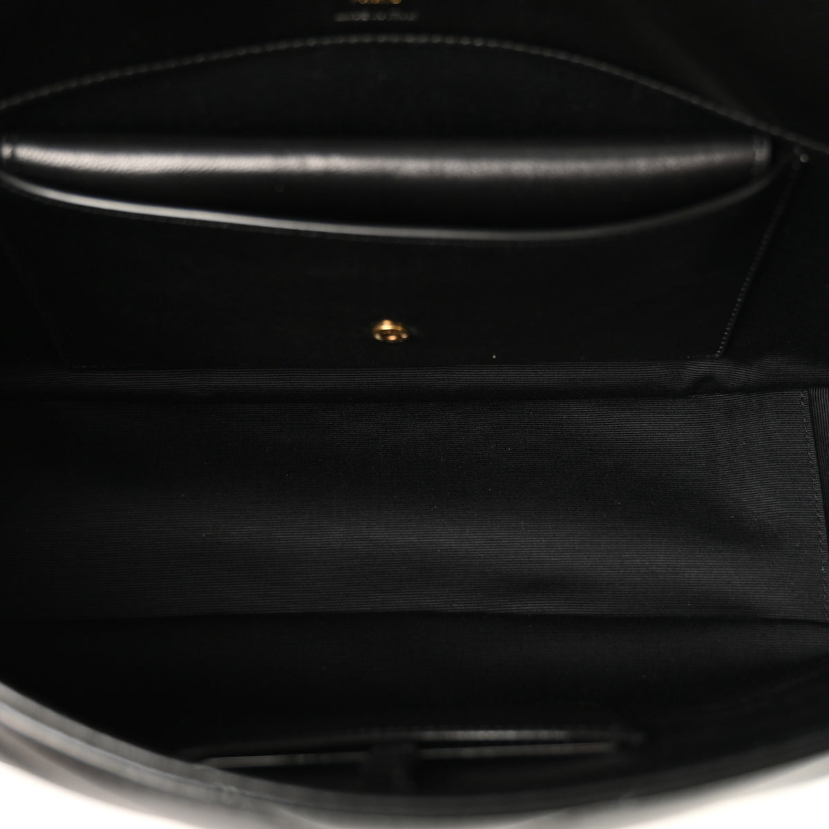 Saint Laurent Lambskin Matelasse Chevron Medium Loulou Black 5 of 9