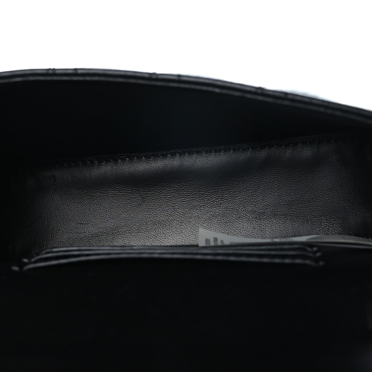 Nappa Quilted Virtus Evening Bag Black