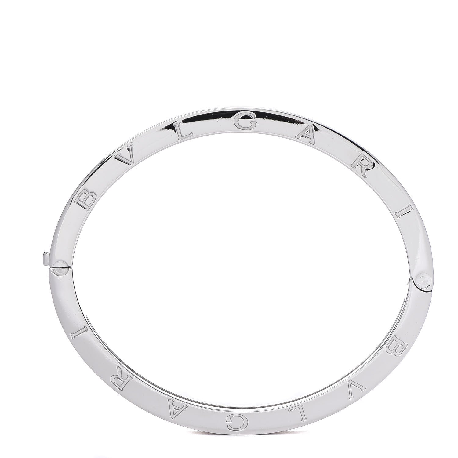 Bulgari 18K Yellow Gold Stainless Steel B.Zero1 Bangle Bracelet 4 of 7