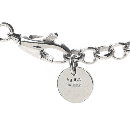 Gucci Sterling Silver Interlocking G Pendant Necklace 5 of 6