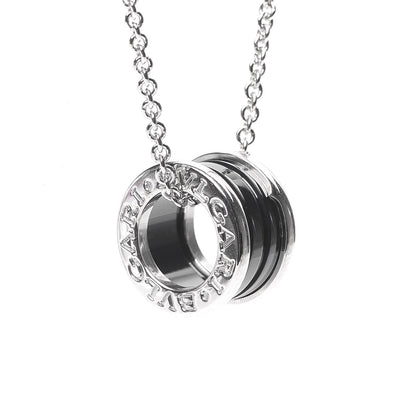Bulgari Sterling Silver Ceramic Save The Children Pendant Necklace 3 of 5