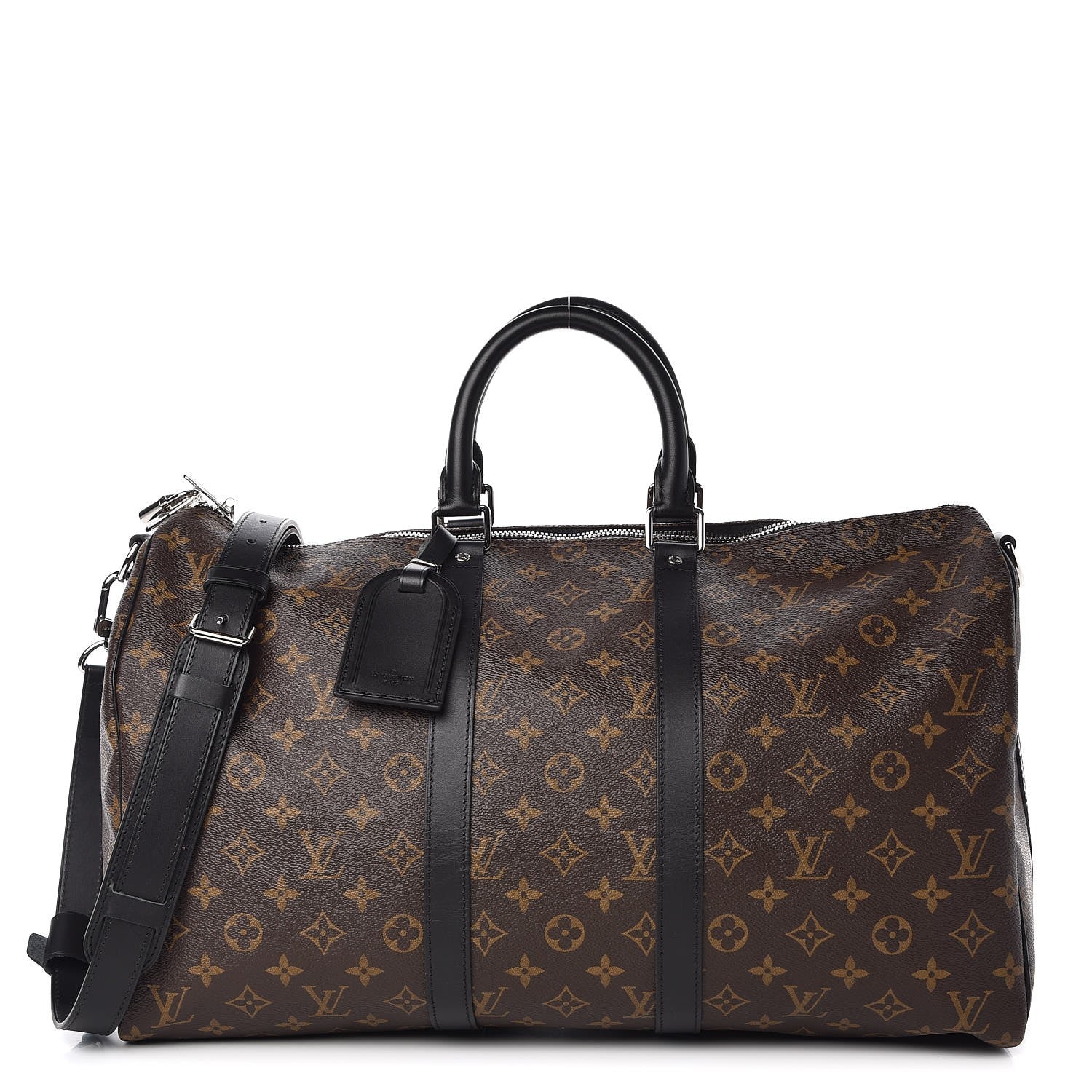 Louis Vuitton Monogram Macassar Keepall Bandouliere 45 1 of 8