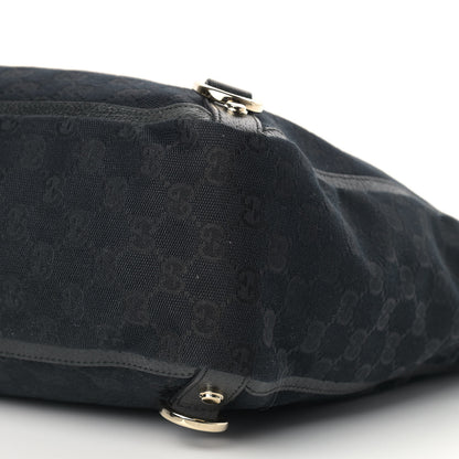 Gucci Monogram Large Abbey Tote Black 9 of 13