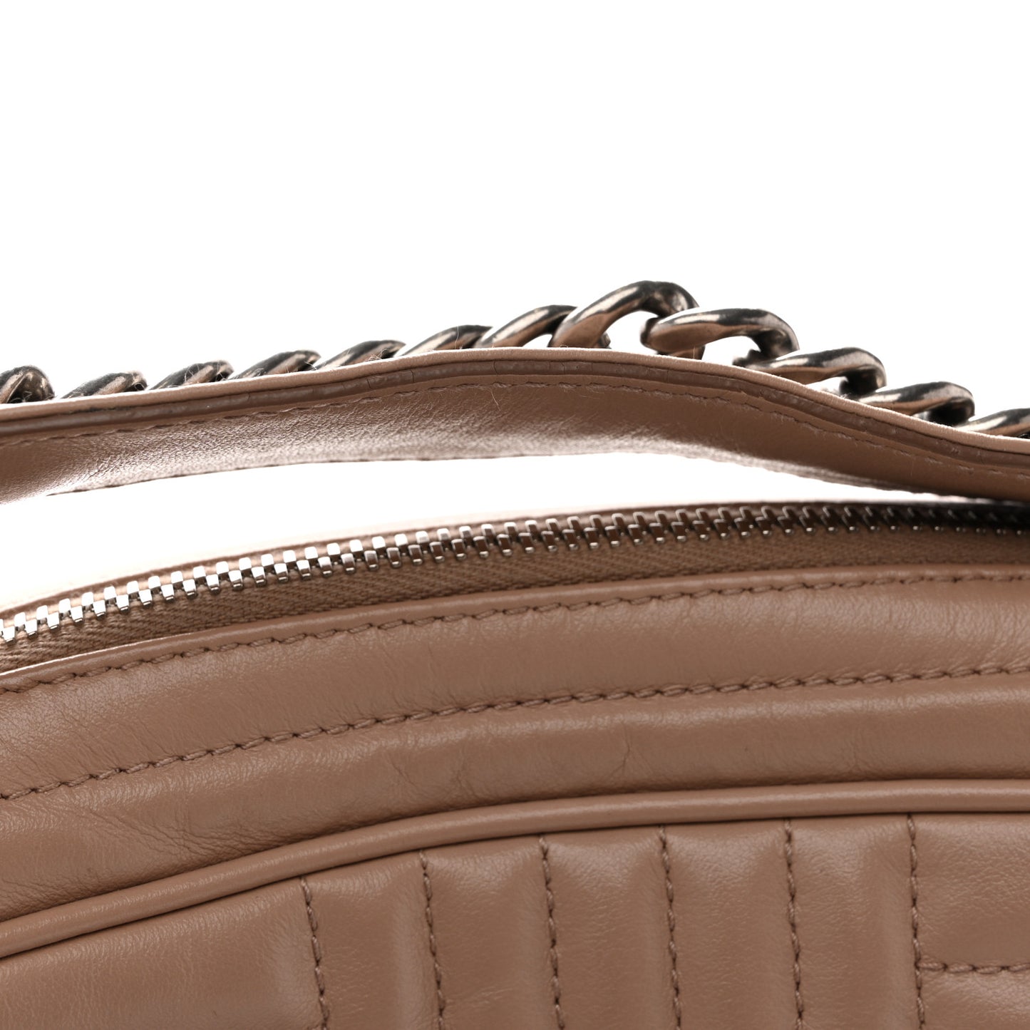Soft Calfskin Diagramme Camera Bag Cipria