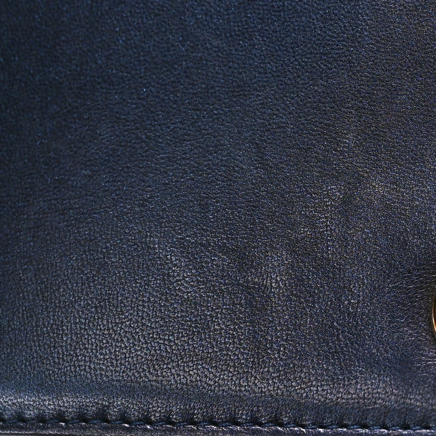 Lambskin Embossed New Medium Boy Cube Flap Navy