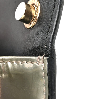 Bulgari Metallic Calfskin Small Serpenti Forever Snake Strap Crossbody Bag Silver 14 of 15