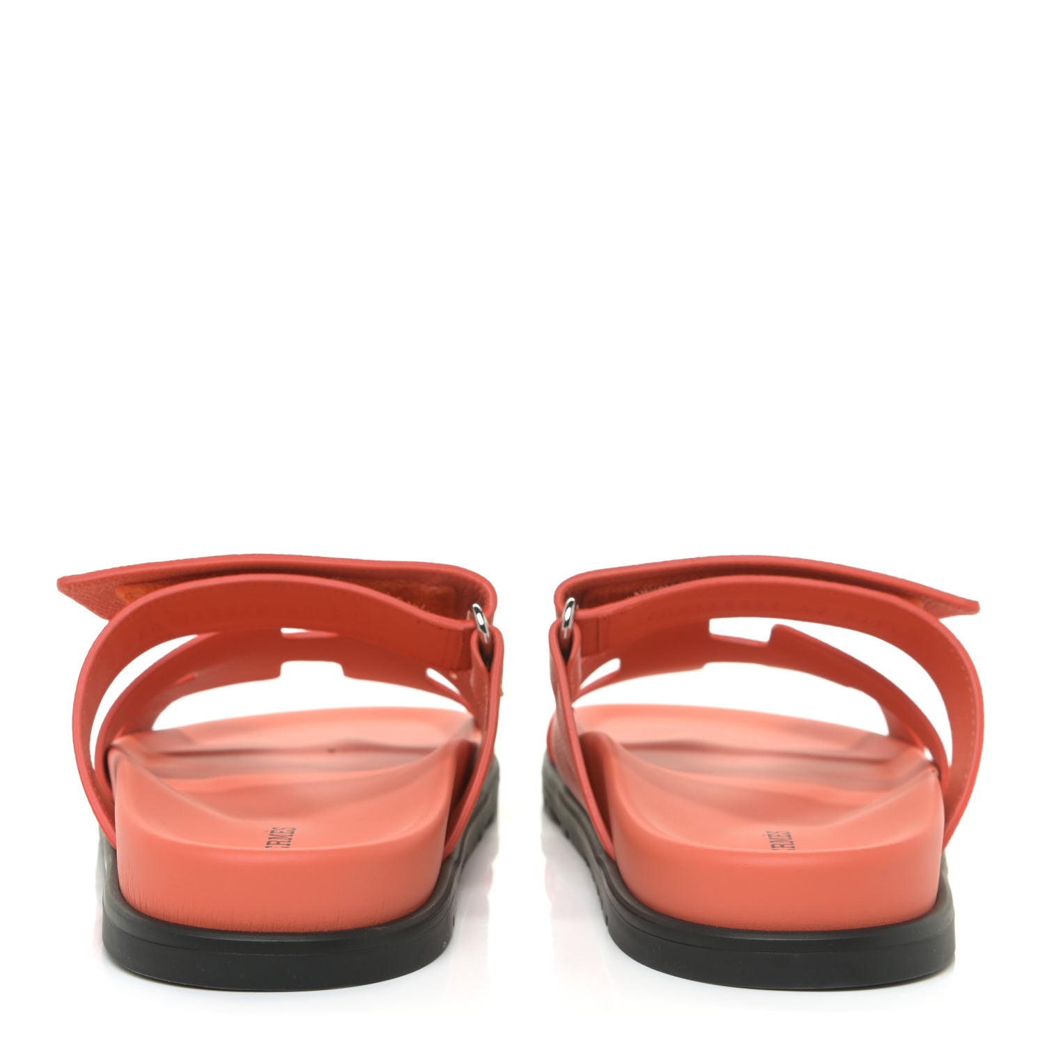Hermes Epsom Womens Chypre Sandals 40 Rose Sorbert 4 of 11