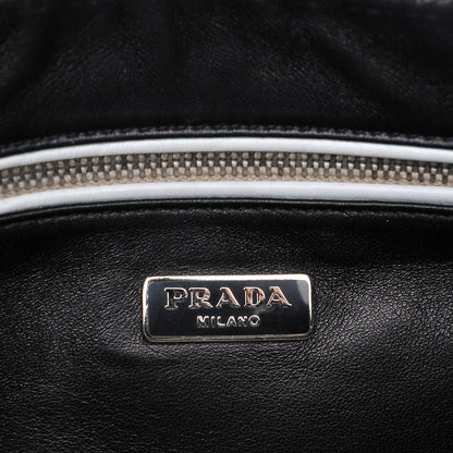 Prada Vitello Vintage Studded Clutch 11 of 12