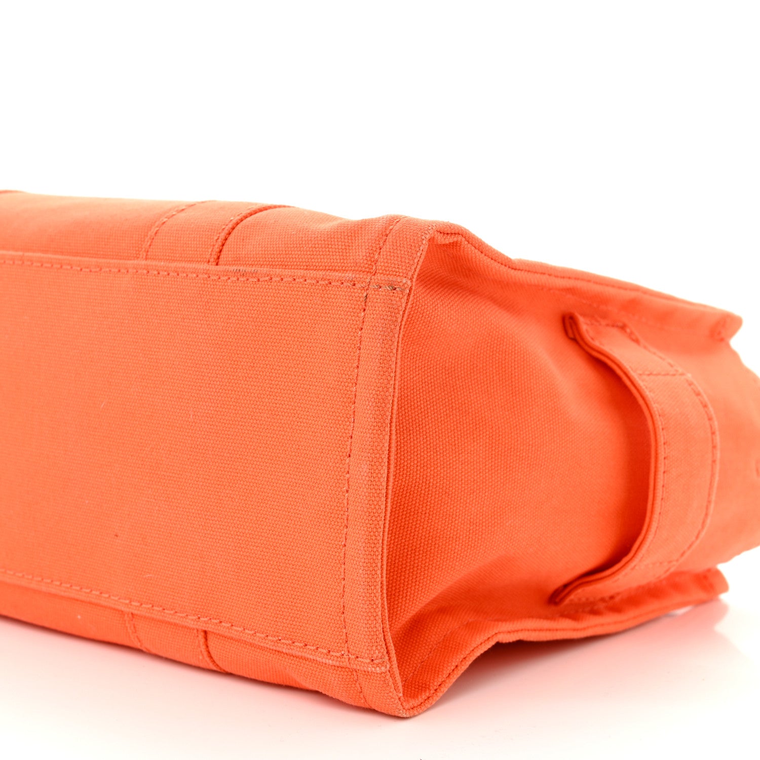 Marc Jacobs Cotton Canvas Medium The Traveler Tote Bag Orange 11 of 11
