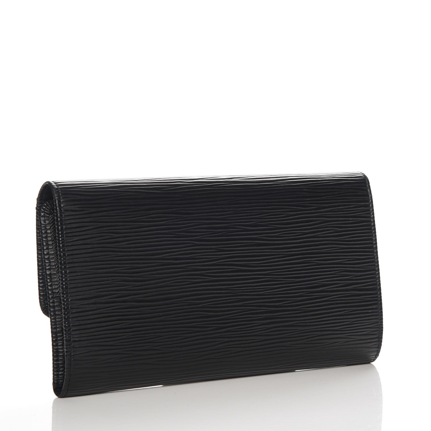 Louis Vuitton Epi Porte Tresor International Wallet Black 4 of 10