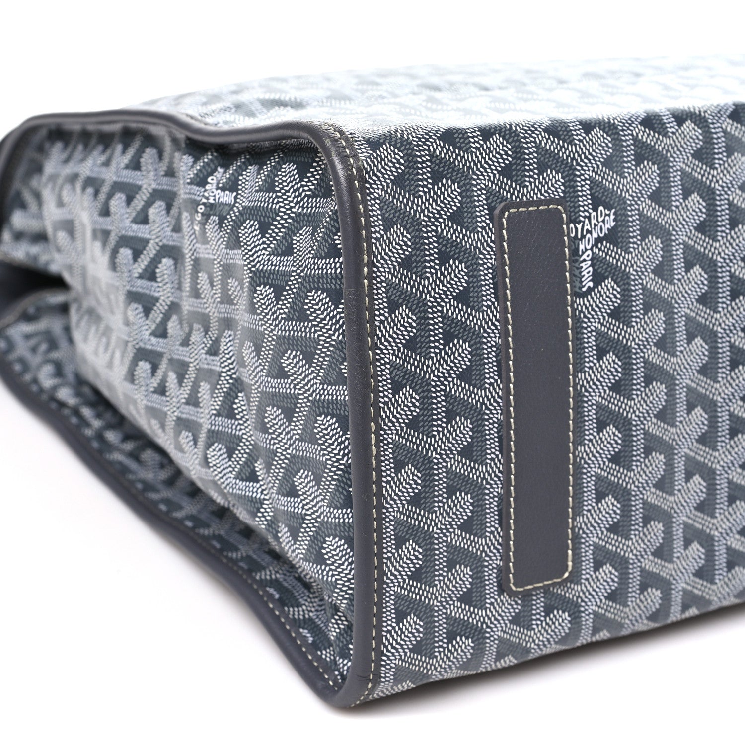 Goyard Goyardine Saint Leger Soft Briefcase Backpack Grey 8 of 9