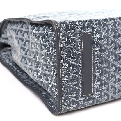 Goyard Goyardine Saint Leger Soft Briefcase Backpack Grey 8 of 9