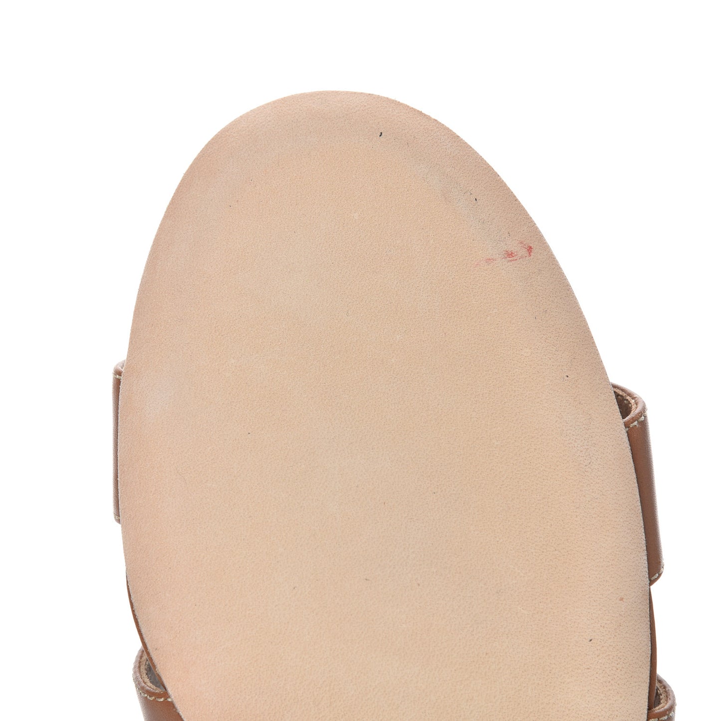 Calfskin Oasis Sandals 40 Gold