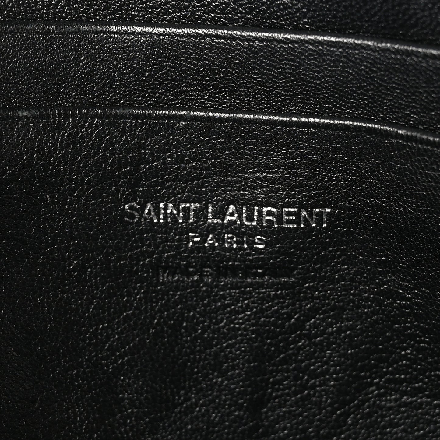 Grain De Poudre Matelasse Monogram Mini Lou Camera Bag Black