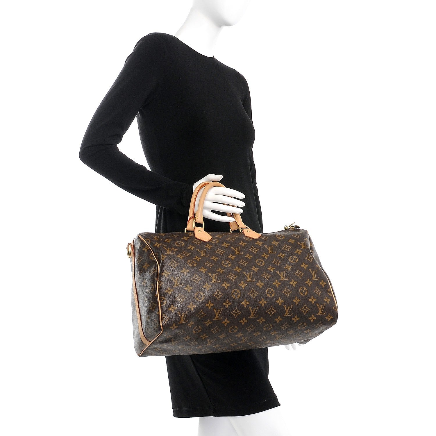 Louis Vuitton Monogram Speedy Bandouliere 40 3 of 9