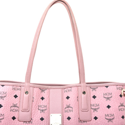 MCM Visetos Medium Liz Reversible Shopper Tote Soft Pink 12 of 22