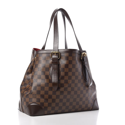 Louis Vuitton Damier Ebene Hampstead MM 3 of 9