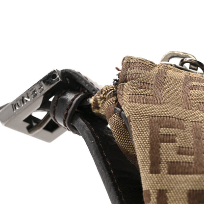 Fendi Zucchino Crossbody Dark Brown 10 of 12
