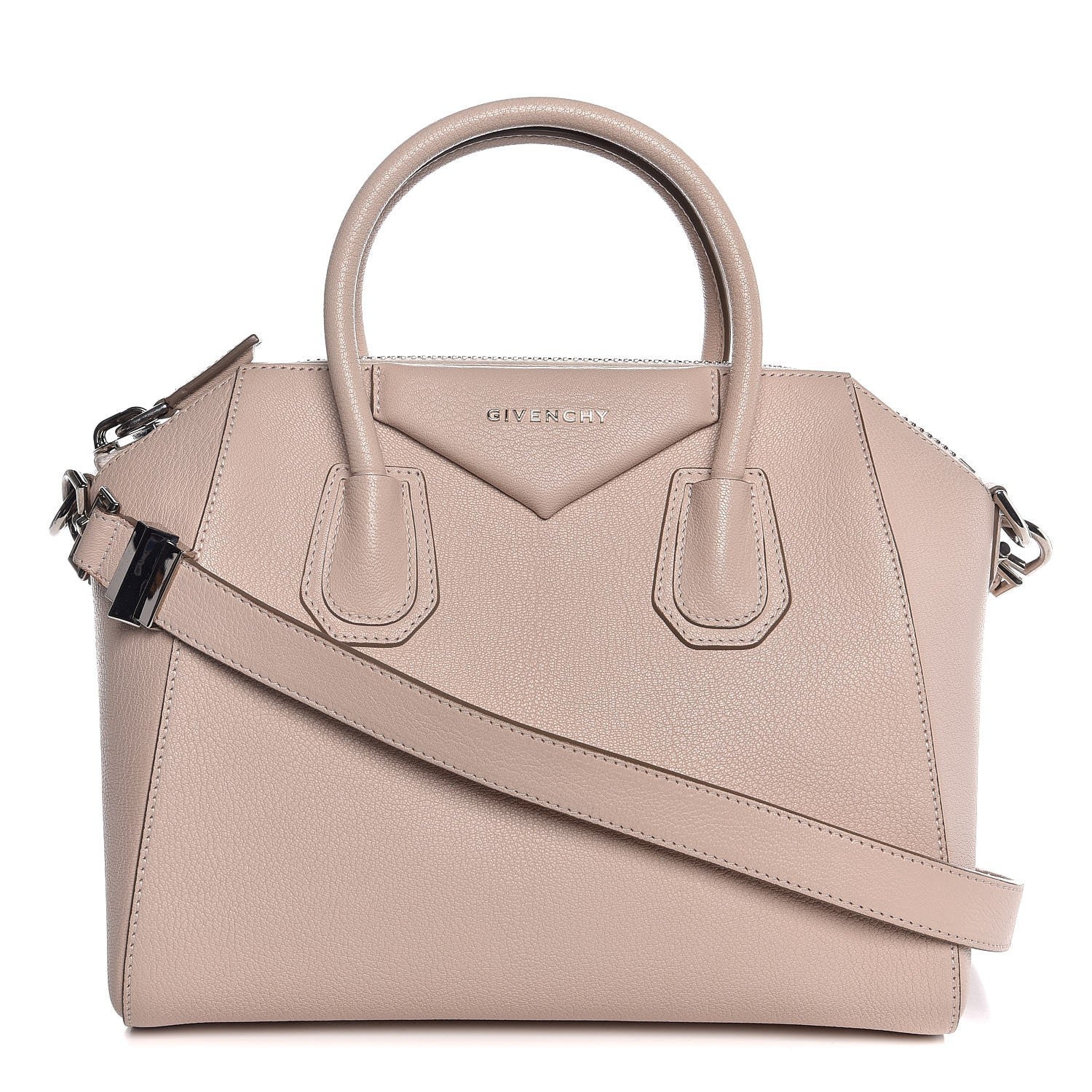 Givenchy Sugar Goatskin Small Antigona Nude Pink 1 of 10