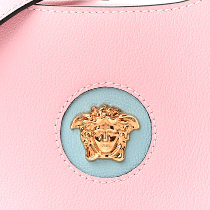 Versace Calfskin Whipstitch Medusa Mini Hobo English Rose 7 of 9