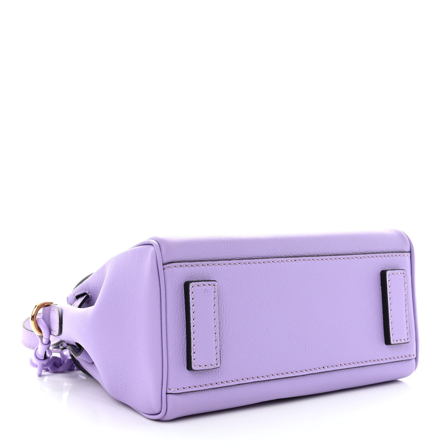 Calfskin Small La Medusa Top Handle Handbag Lilac
