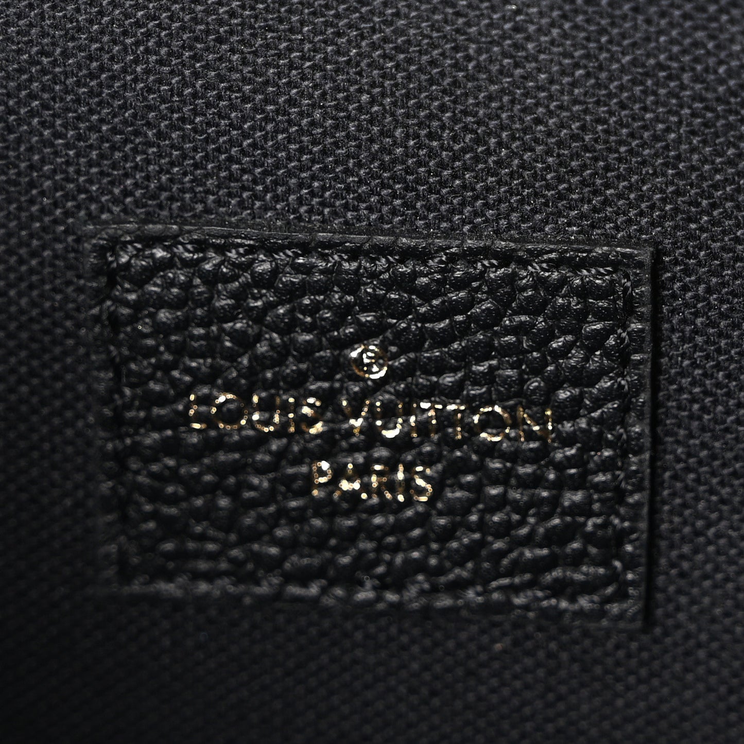 Empreinte Pochette Felicie Chain Wallet Black