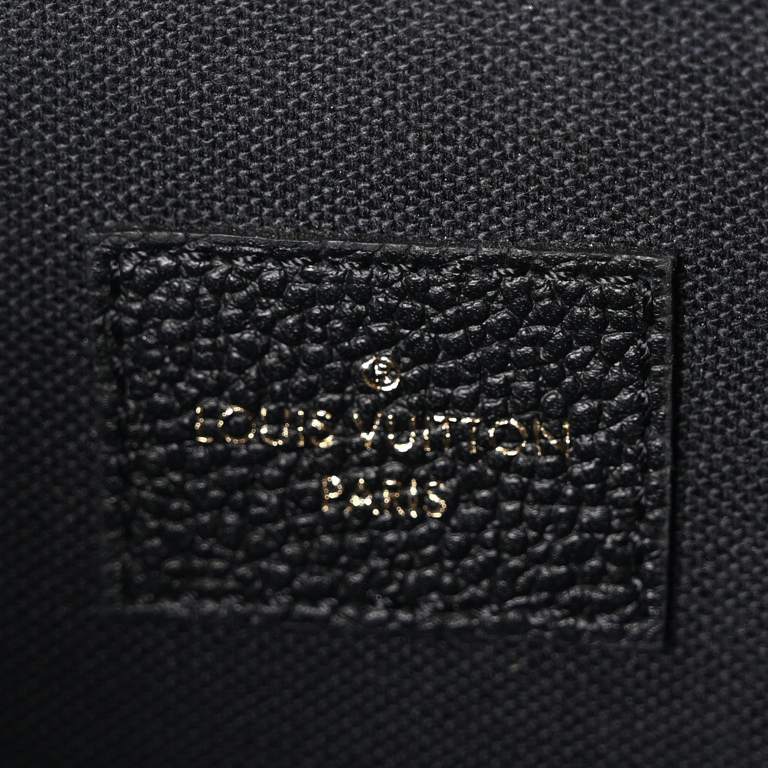 Louis Vuitton Empreinte Pochette Felicie Chain Wallet Black 9 of 12