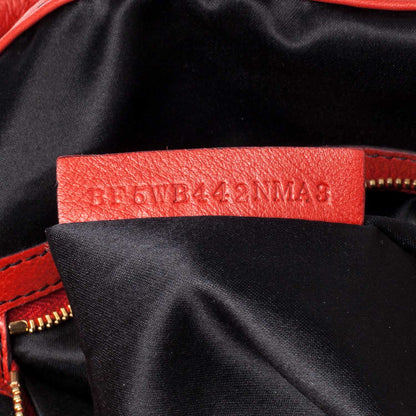 Valentino Garavani Nappa Premier Bow Hobo Rosso 7 of 10