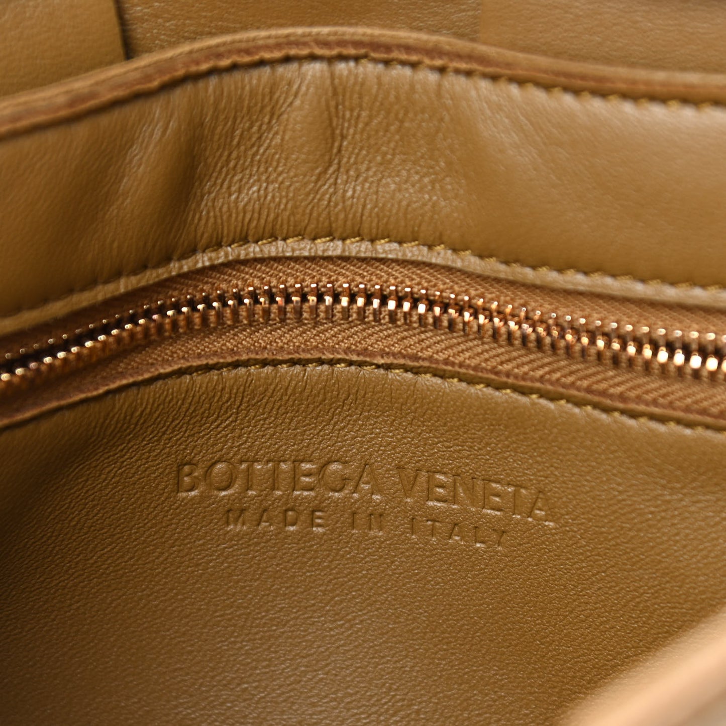 Nappa Maxi Intreccio Cassette Bag Acorn