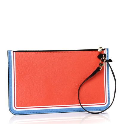 Louis Vuitton Game On Neverfull MM Pochette White 3 of 9