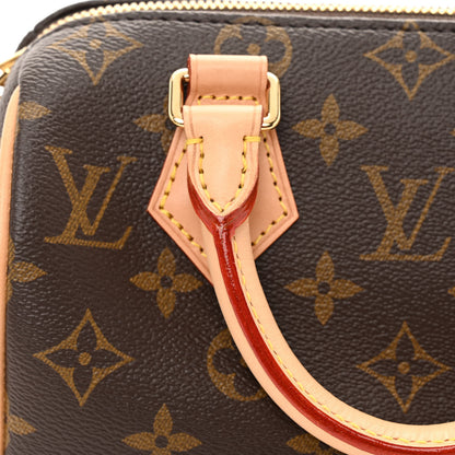 Louis Vuitton Monogram Speedy Bandouliere 20 Black 10 of 11
