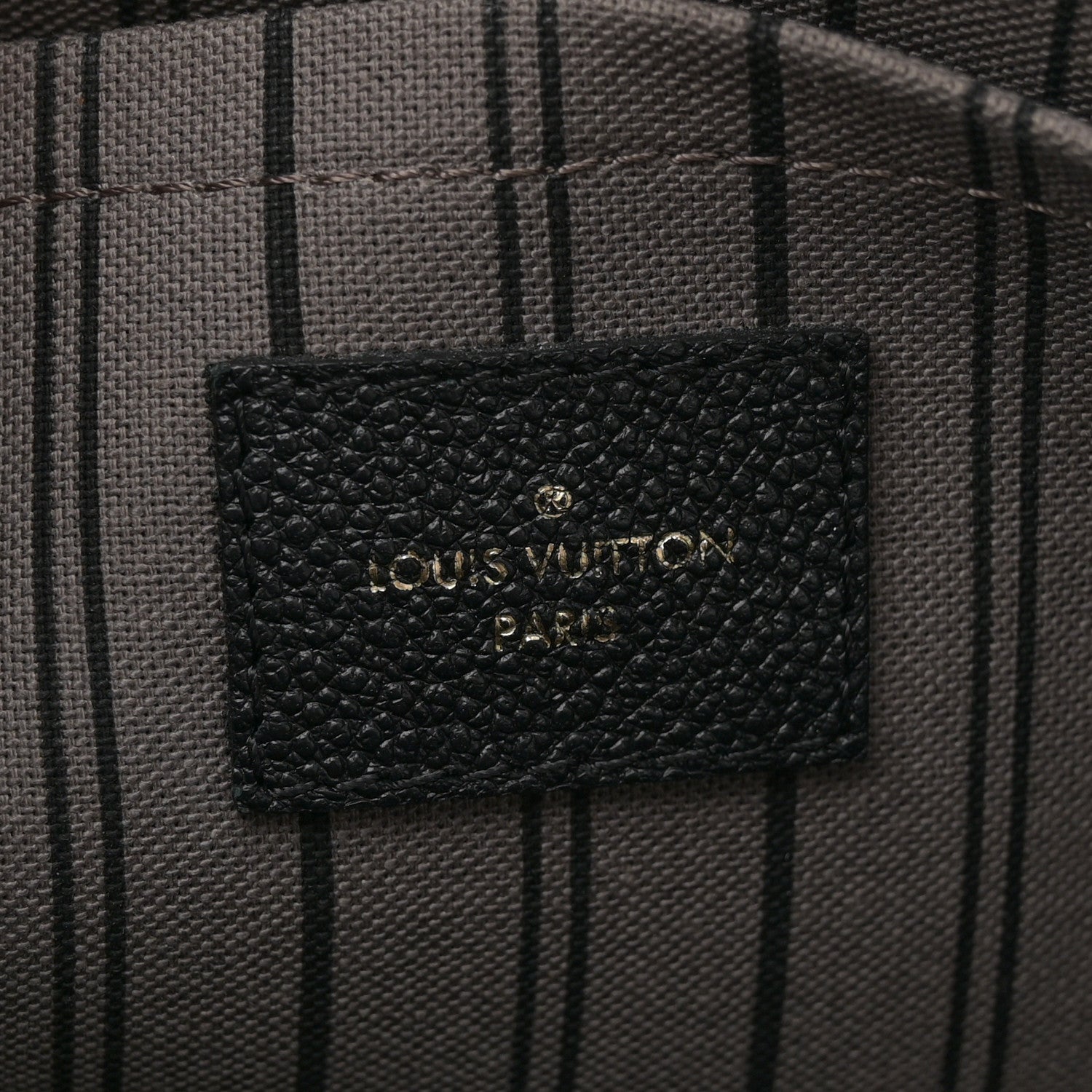 Louis Vuitton Empreinte Montaigne GM Black 6 of 12