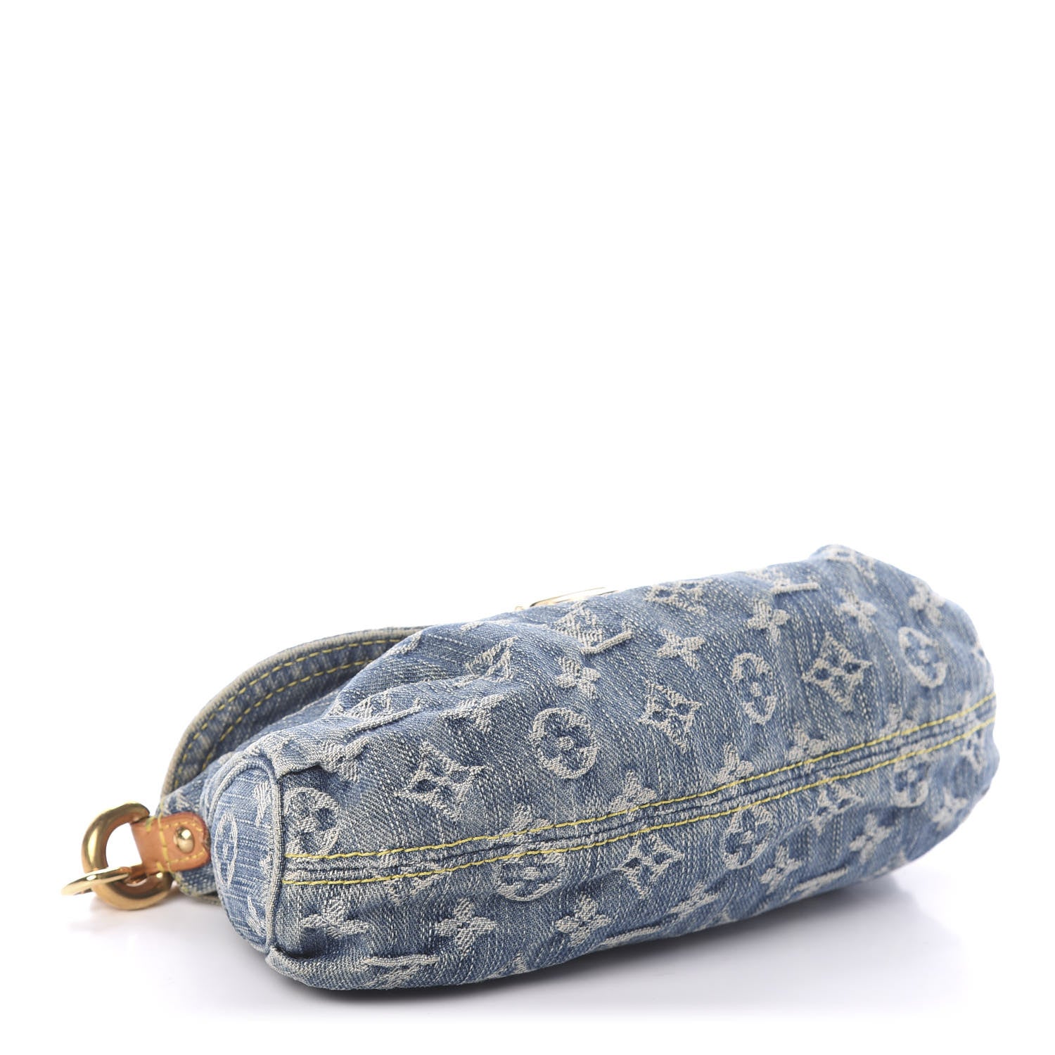 Louis Vuitton Monogram Denim Mini Pleaty Blue 3 of 8