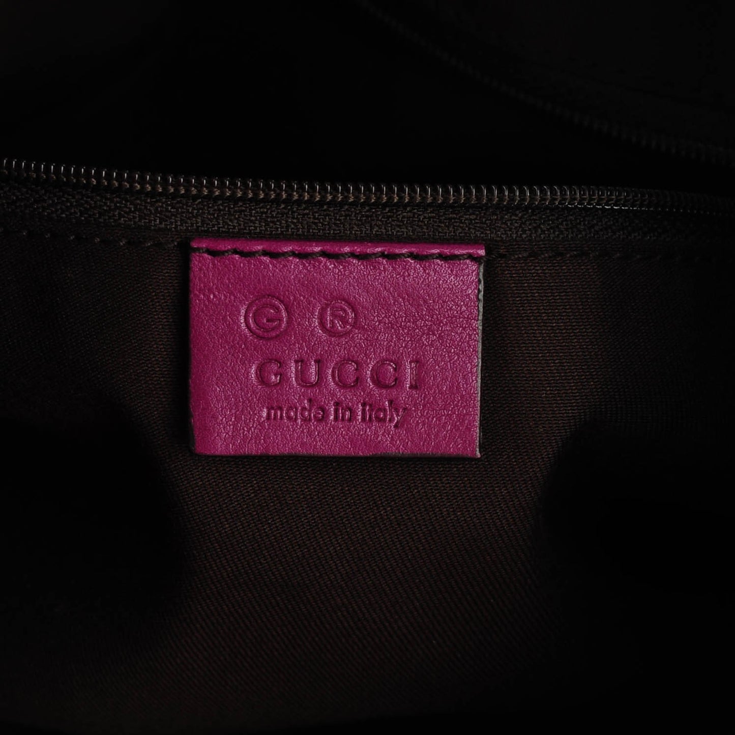 Guccissima Medium New Britt Hobo Purple