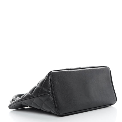 Chanel Caviar Quilted Medallion Tote Black 4 of 17