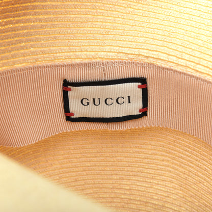 Gucci Raffia Double G Bucket Hat M Ivory 8 of 9