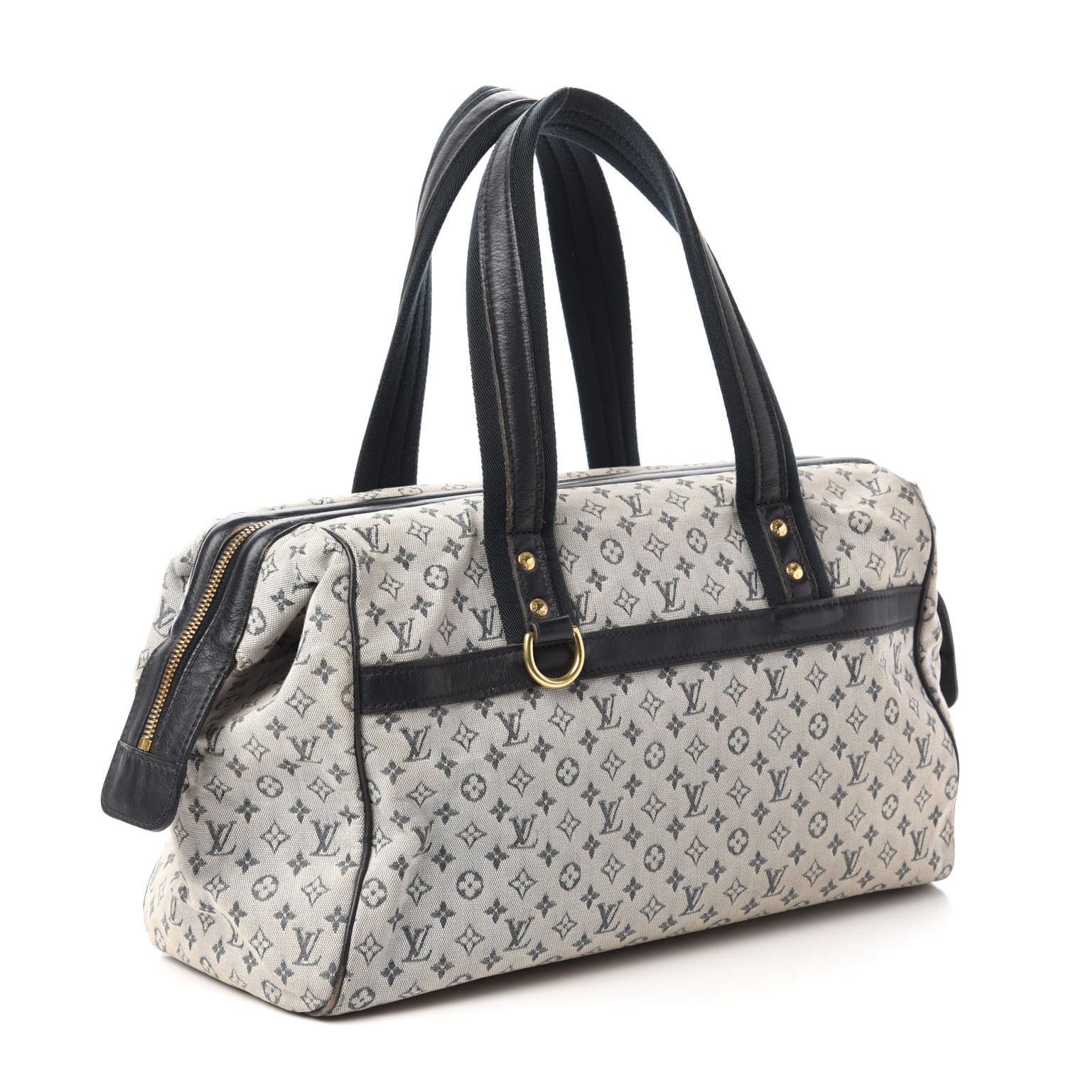 Louis Vuitton Mini Monogram Josephine GM Blue 3 of 10