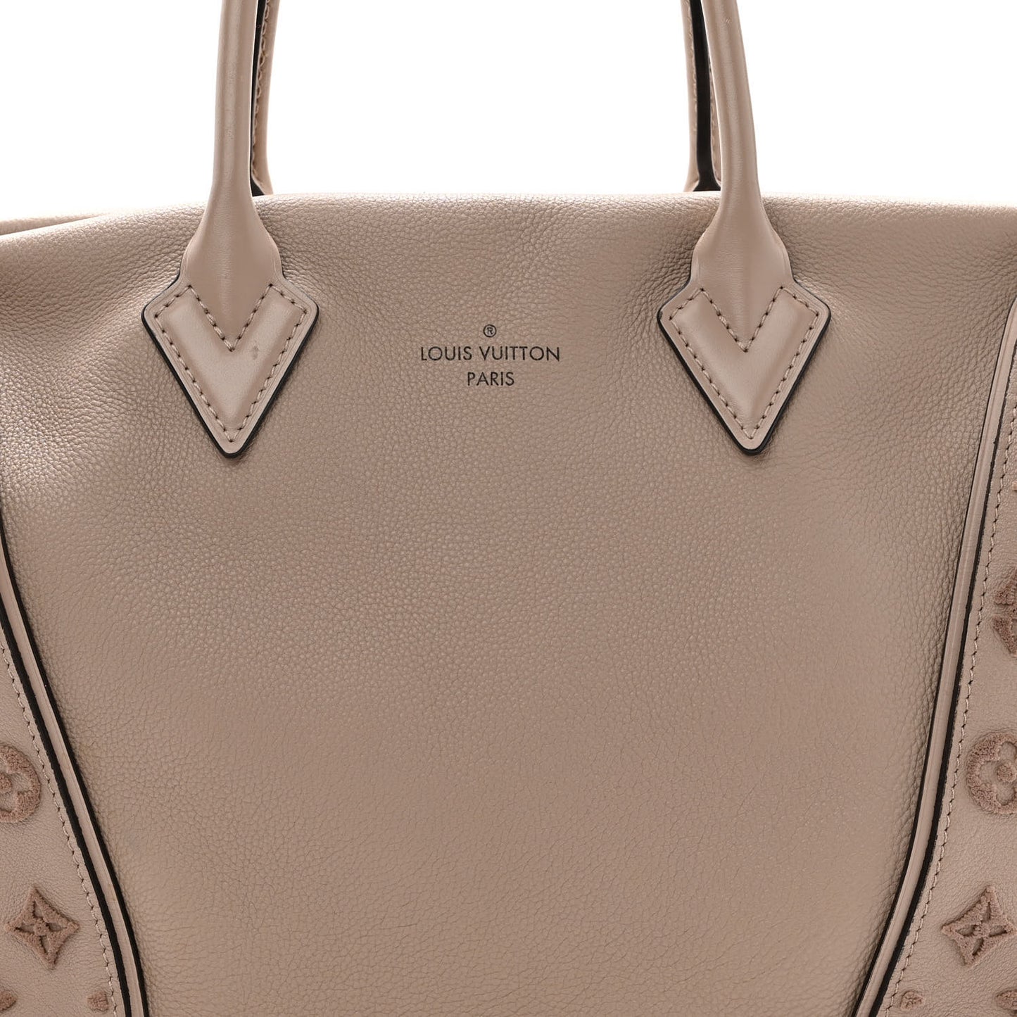 Veau Cachemire Tote W PM Galet