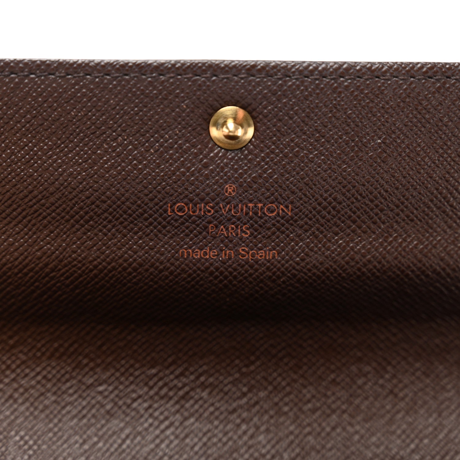 Louis Vuitton Damier Ebene Sarah Wallet 6 of 9
