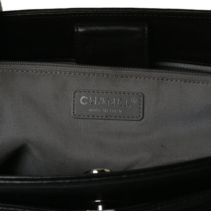 Chanel Deerskin Cerf Executive Shopper Tote Black 5 of 18