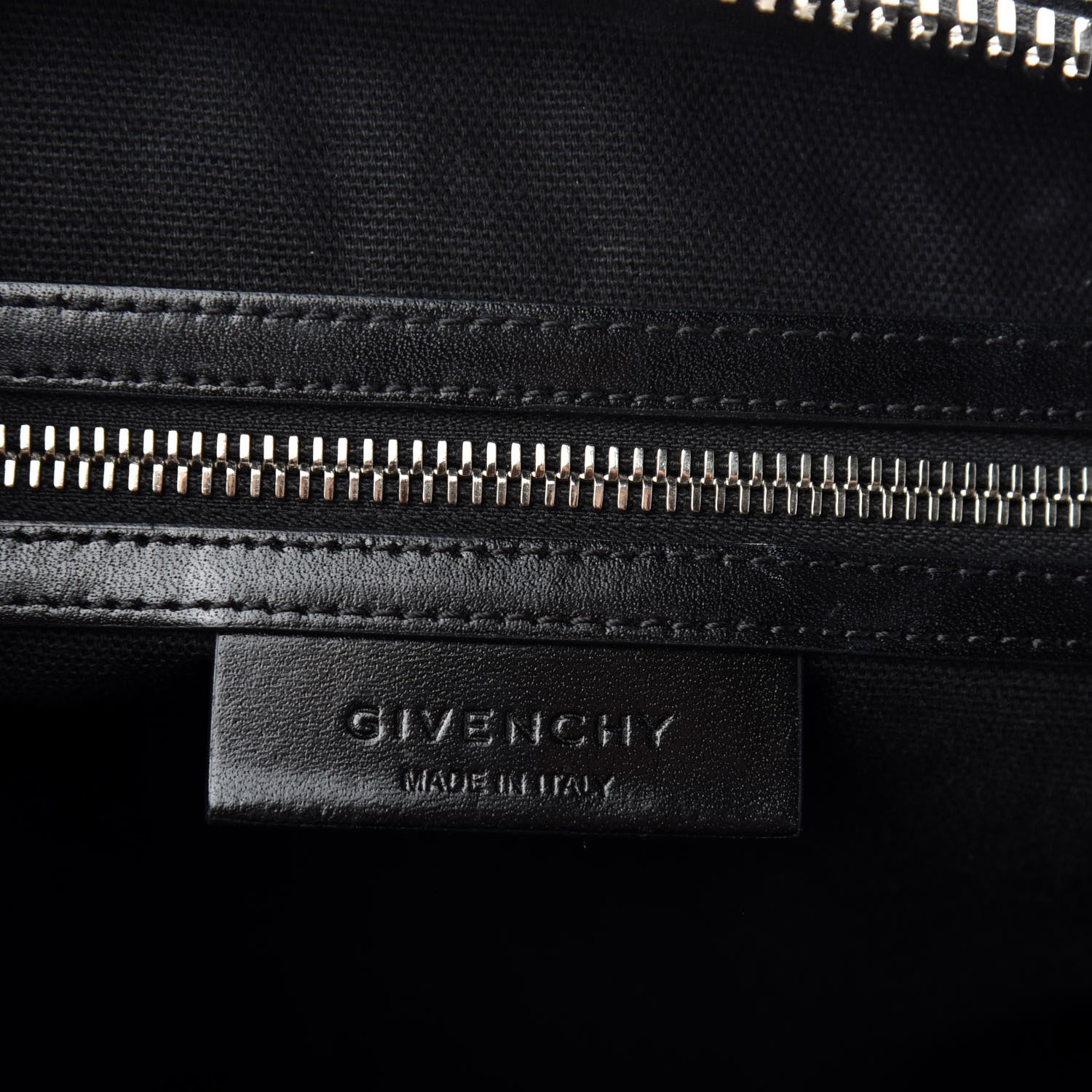 Givenchy Shiny Lord Calfskin Medium Antigona Black 9 of 11
